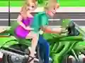 Gêm Anna Bike Accident Love ar-lein