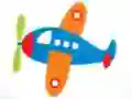 Gêm Coloring Book Airplane ar-lein