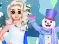Gêm Princess Winter Style ar-lein