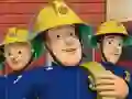 Gêm Fireman Sam Puzzle Slider ar-lein