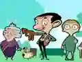 Gêm Mr Bean Matching Pairs ar-lein