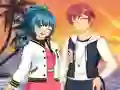 Gêm Anime Couples Dress Up ar-lein