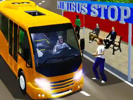 Gêm City Minibus Driver ar-lein