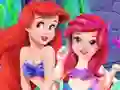 Gêm Baby Ariel Treating Cold ar-lein