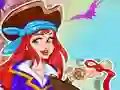 Gêm Pirate Princess Halloween Dress Up ar-lein