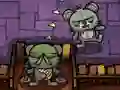Gêm Teddy bear zombies machine gun ar-lein