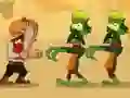 Gêm Zombie vs. Halloween ar-lein