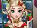Gêm Ice Queen Christmas Real Haircuts ar-lein