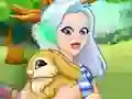 Gêm Crystal Adopts a Bunny ar-lein
