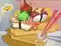 Gêm Happy Sushi Roll ar-lein