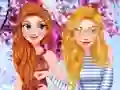 Gêm Princess Girls Trip to USA ar-lein