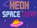 Gêm Neon Space Jump ar-lein