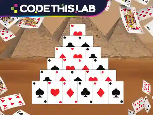 Gêm Pyramid Solitaire ar-lein