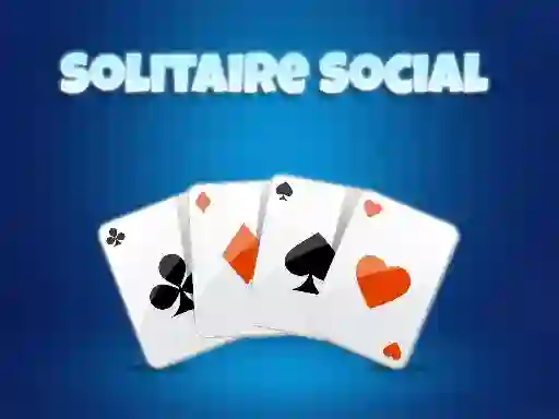 Gêm Solitaire Social ar-lein