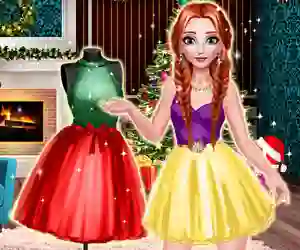 Gêm Annie Winter Dress ar-lein