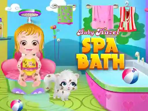 Gêm Baby Hazel Spa Bath ar-lein