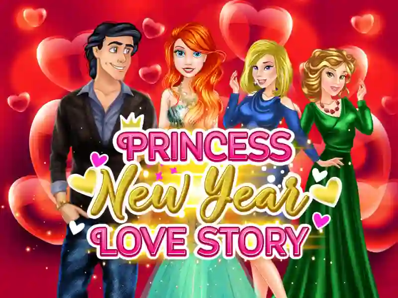 Gêm Princess New Year Love Story ar-lein