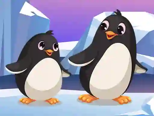 Gêm Penguin Jigsaw ar-lein