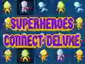 Gêm Superheroes Connect Deluxe ar-lein
