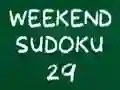 Gêm Weekend Sudoku 29 ar-lein