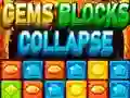 Gêm Gems Blocks Collapse ar-lein