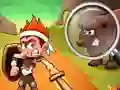 Gêm Warrior And Beast ar-lein