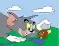 Gêm Tom and Jerry Painting ar-lein