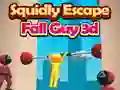 Gêm Squidly Escape Fall Guy 3D ar-lein