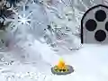 Gêm Snow Flakes Land Escape ar-lein