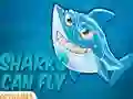 Gêm Sharks can fly ar-lein