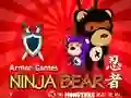 Gêm Ninja Bear ar-lein