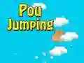 Gêm Pou Jumping ar-lein