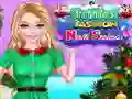 Gêm Christmas Fashion Nail Salon ar-lein