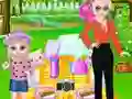 Gêm Princess Family Picnic Day ar-lein