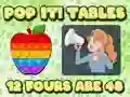 Gêm Pop It  Tables ar-lein