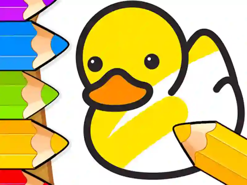 Gêm Coloring Games For Kids ar-lein