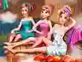 Gêm Princesses Sauna Realife ar-lein