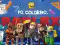 Gêm PG Coloring Roblox ar-lein