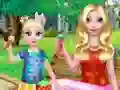 Gêm Mommy And Daughter Summer Day ar-lein