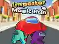 Gêm Impostor Magic Run ar-lein