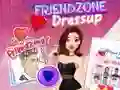 Gêm FriendZone Dressup ar-lein