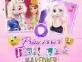 Gêm Princesses Prank Wars Makeover ar-lein