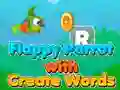 Gêm Flappy Parrot with Create Words ar-lein