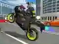 Gêm Motorbike Stunt Super Hero Simulator ar-lein