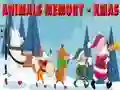 Gêm Animals Memory - Xmas ar-lein