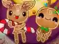 Gêm Christmas Gingerbread - Color Me ar-lein