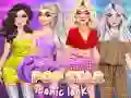 Gêm Celebrities Pop Star Iconic Outfits ar-lein