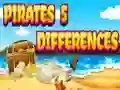 Gêm Pirates 5 differences ar-lein