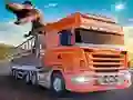 Gêm Animal Zoo Transporter Truck Driving ar-lein