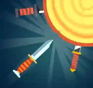Gêm Knife Ninja ar-lein